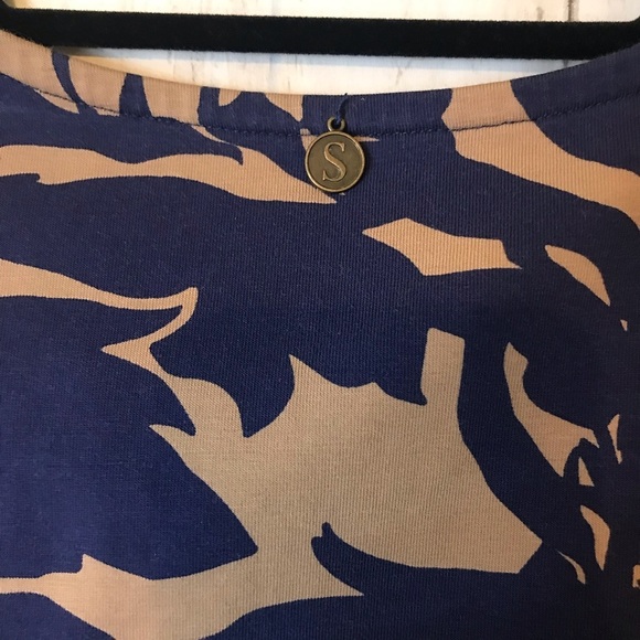 Soft Surroundings Sensational Surplice Top | Lush Tropical-Silhouette  Print - Picture 11 of 13